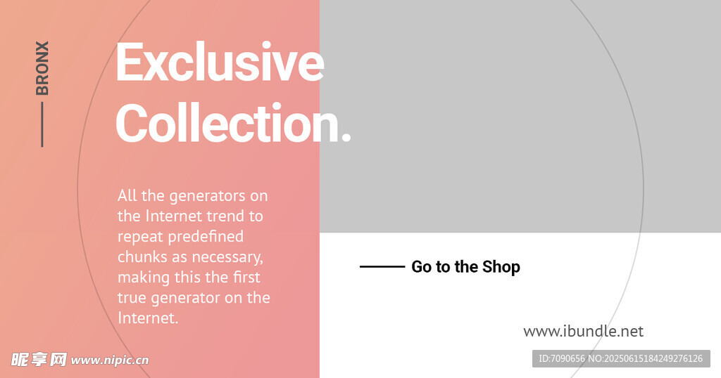 横版红色简约版式    