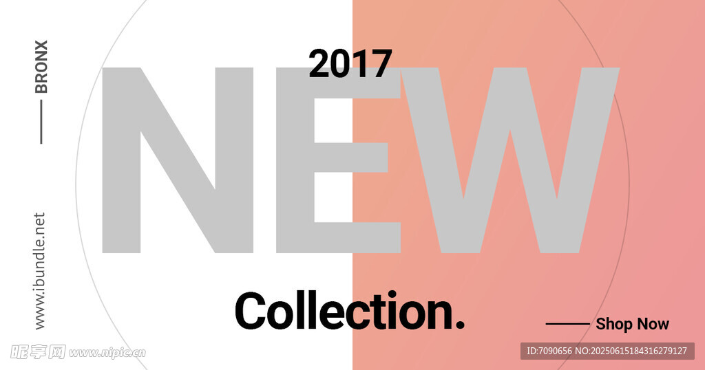 横版红色简约版式    