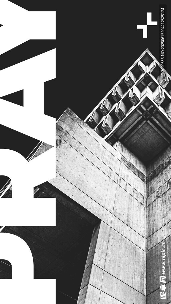 黑白版式设计    