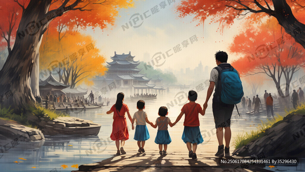 亲子徒步 行走千年运河