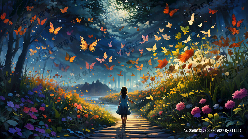 绿叶相配 鲜花开得绚丽