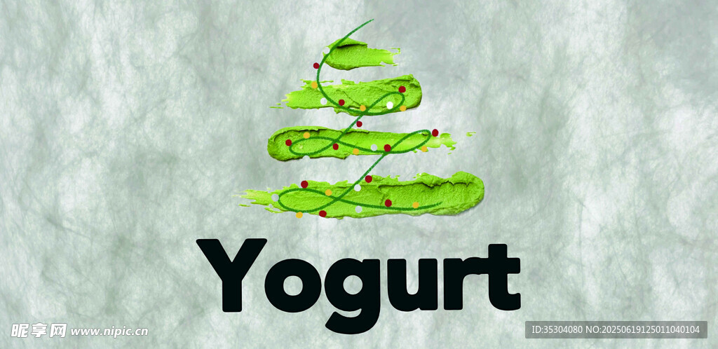 干噎酸奶打造的创意圣诞树