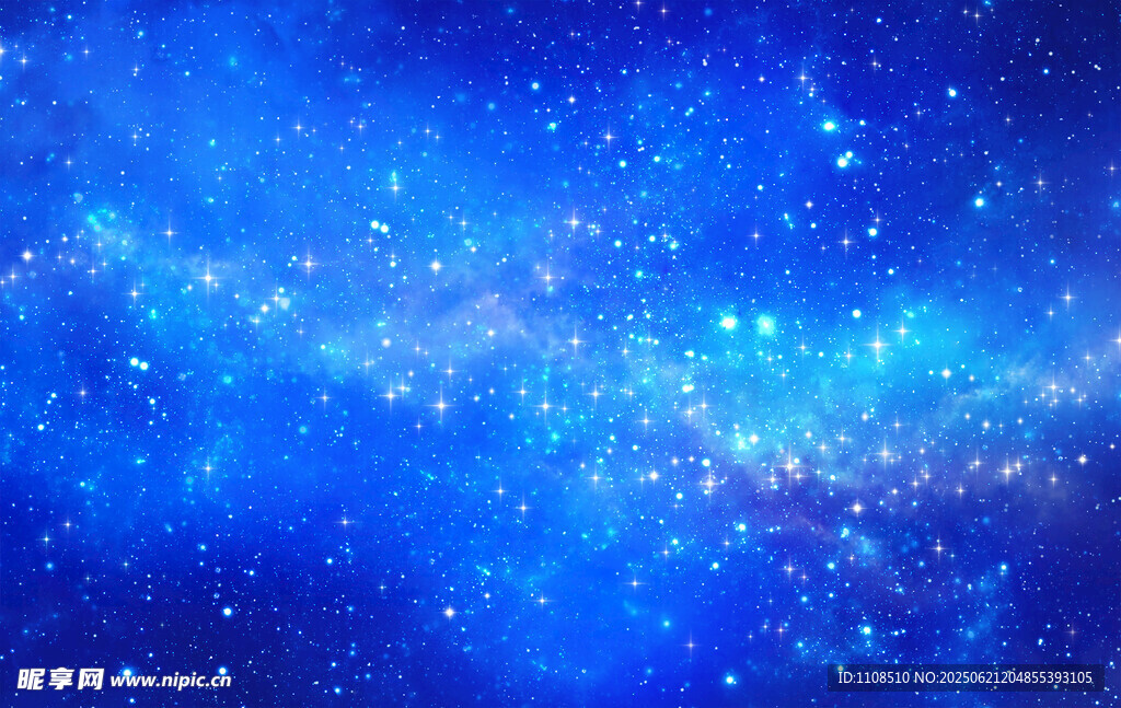 星空展板背景