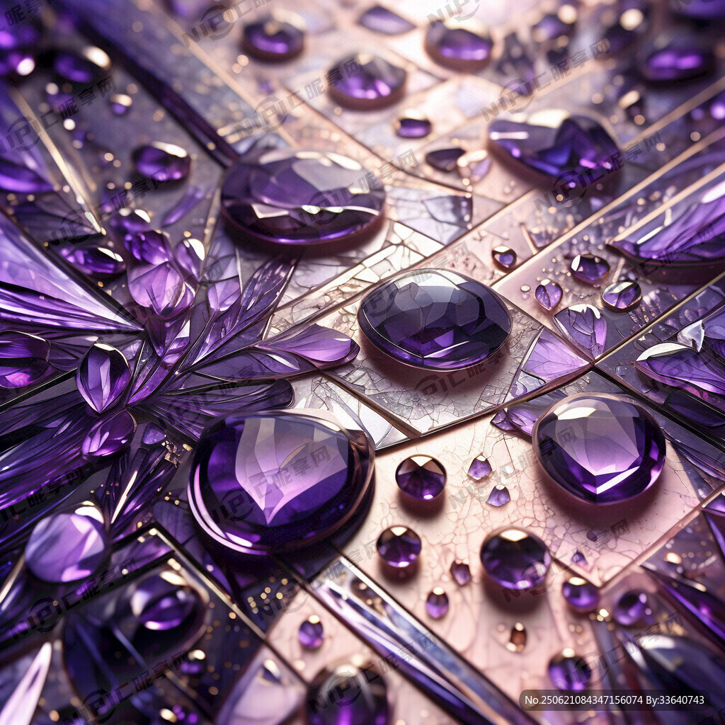 各种紫粉色玻璃瓷砖图片