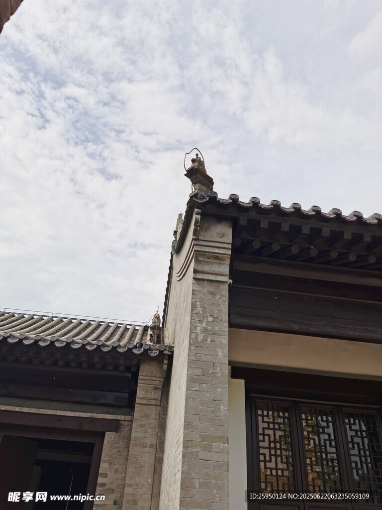 中式古建筑一角