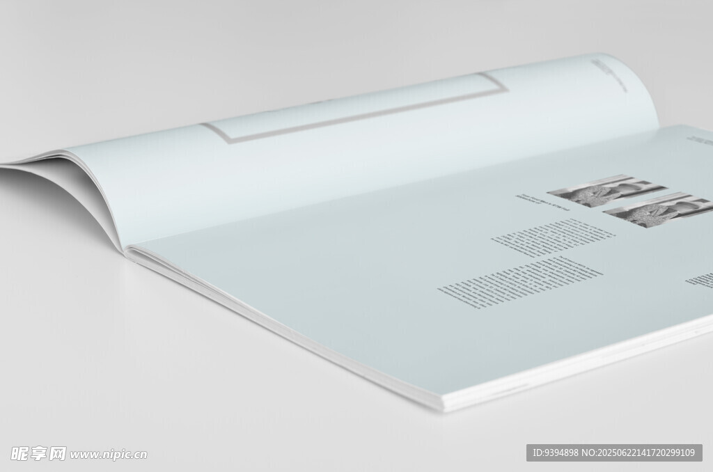 画册书籍内页展示样机