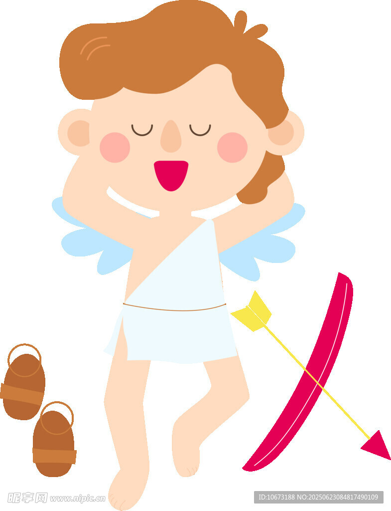 可爱小天使与爱神之箭