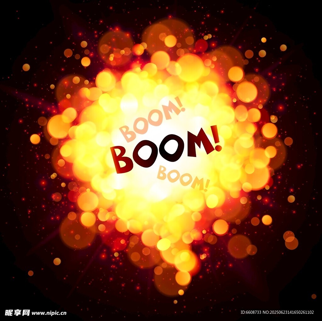 爆炸特效绚丽视觉冲击