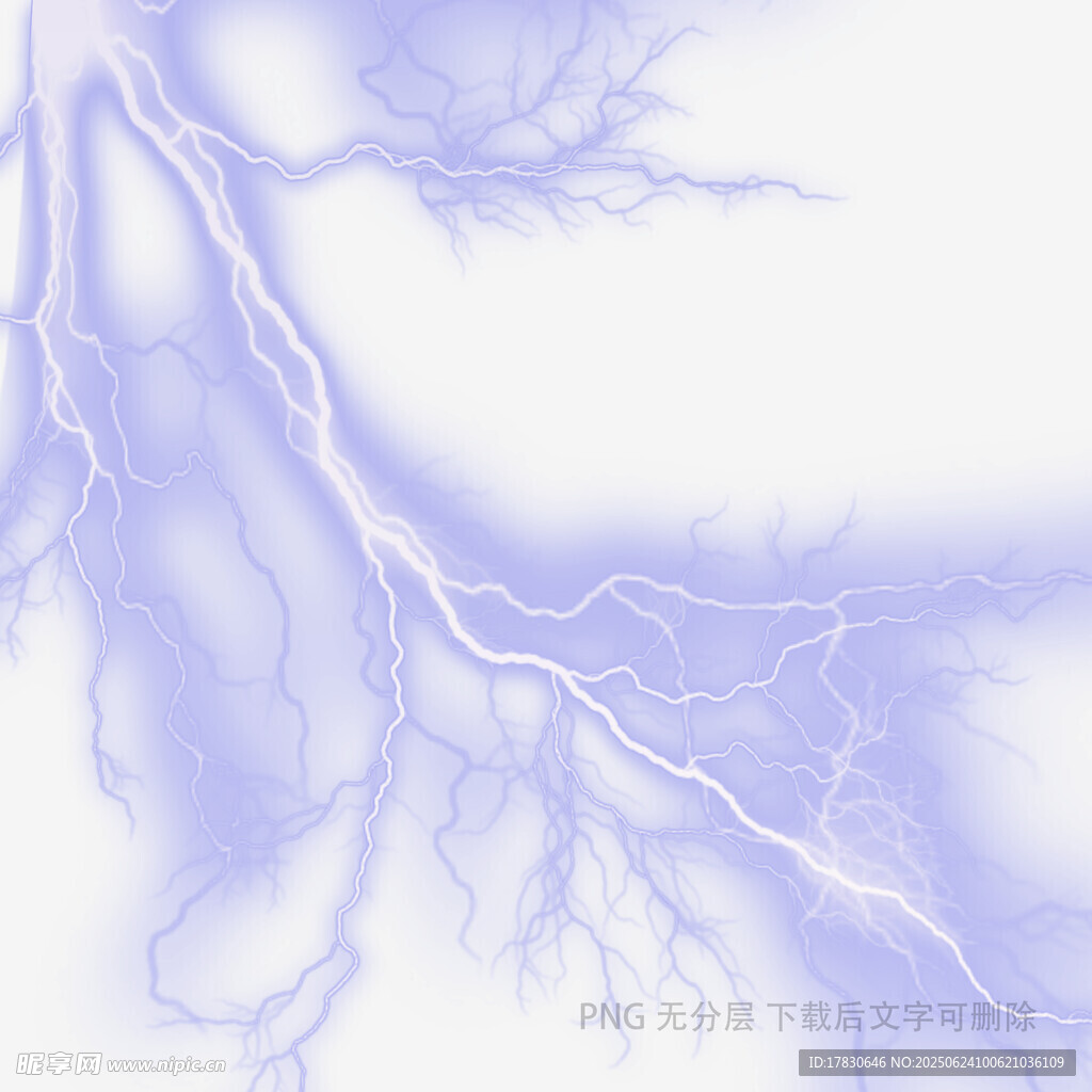 梦幻紫色闪电纹理背景