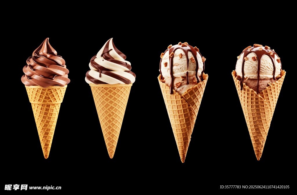 冰淇淋甜筒