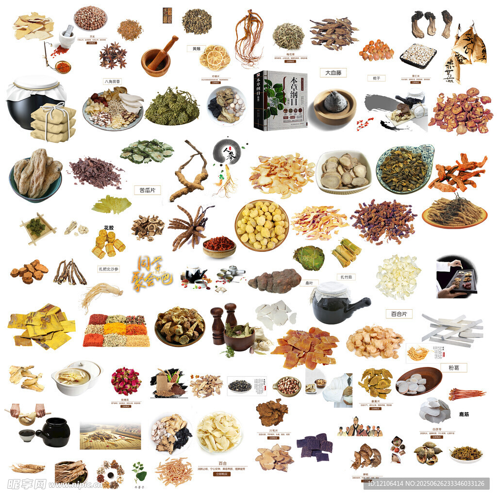 中医药保健食材素材