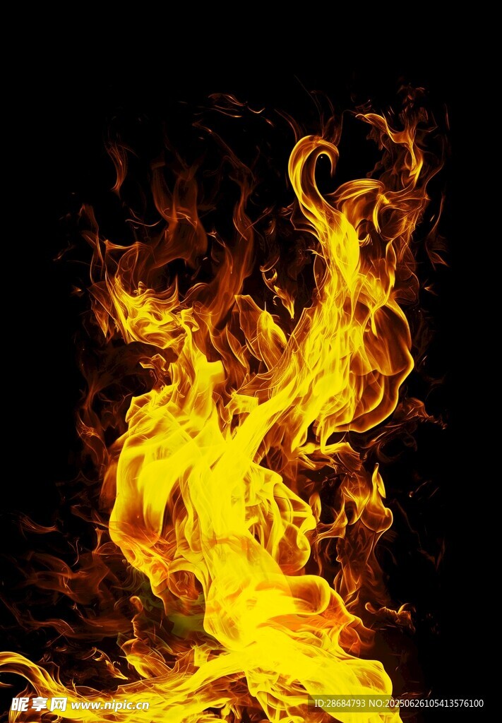 燃烧的火焰