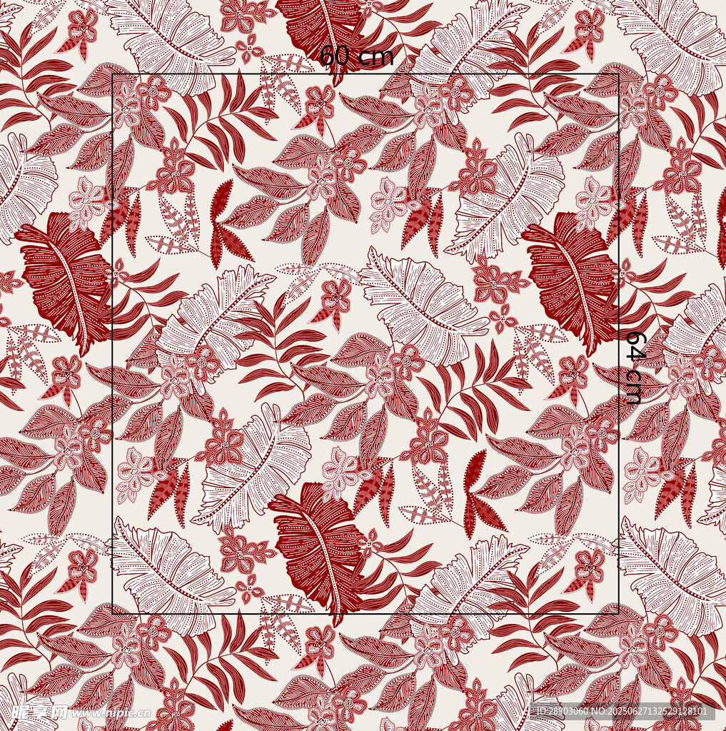 花卉 图案 设计 素材 叶子 