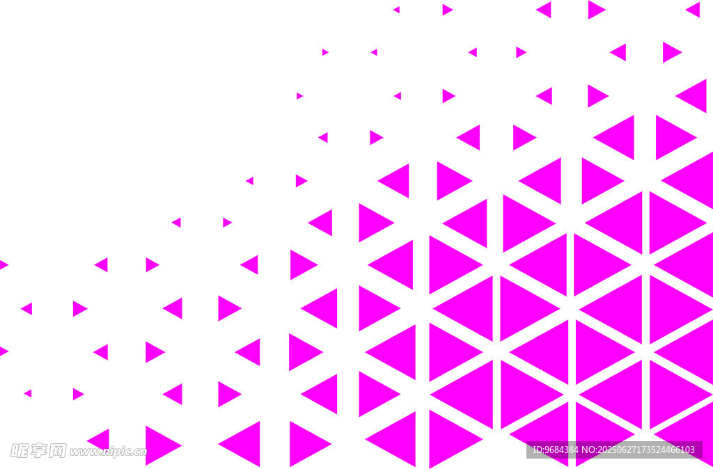 紫色几何三角图案背景