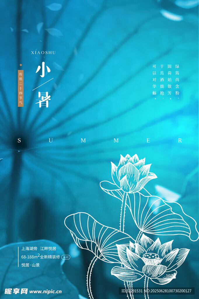  小暑海报 