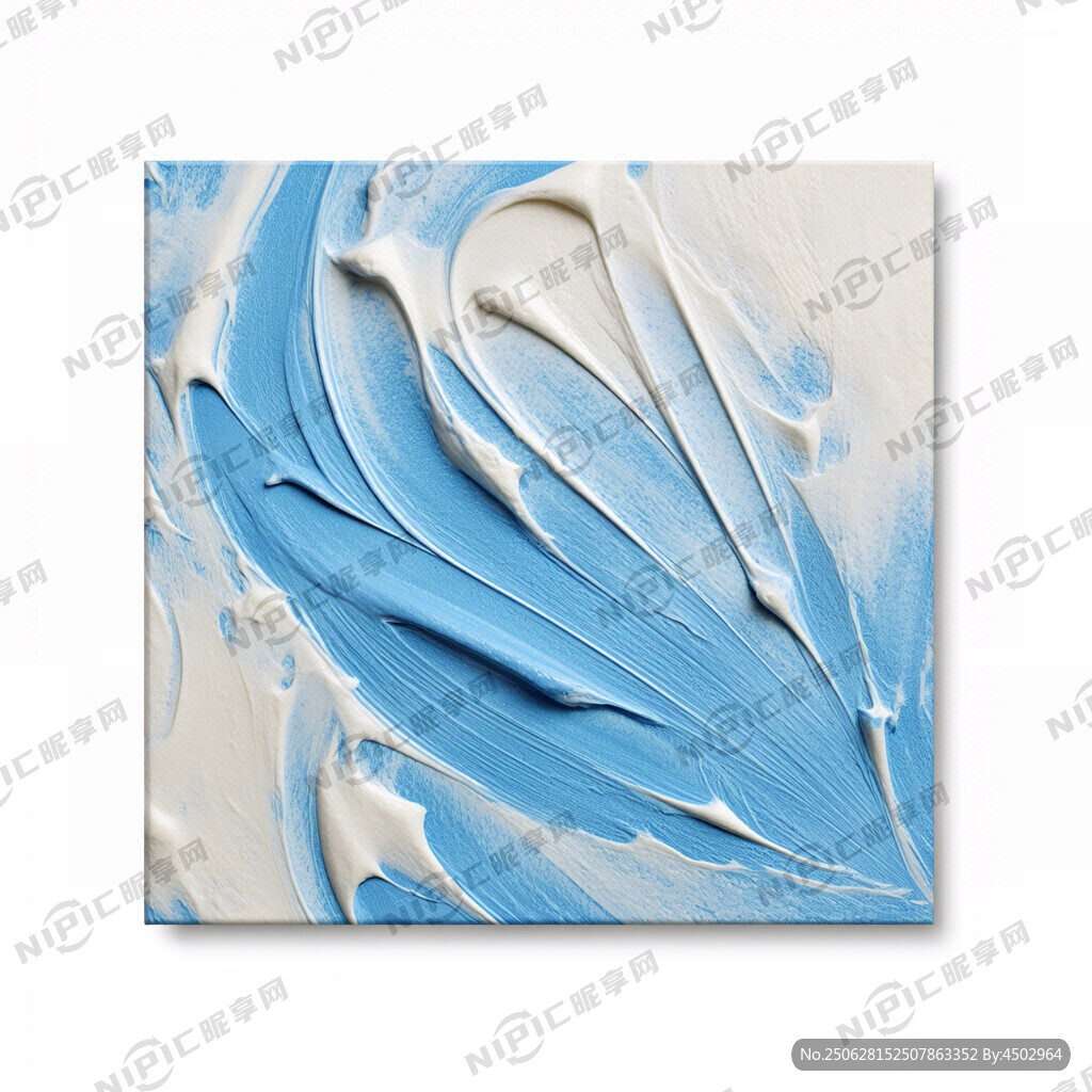 蓝白奶油质感纹理背景图图片