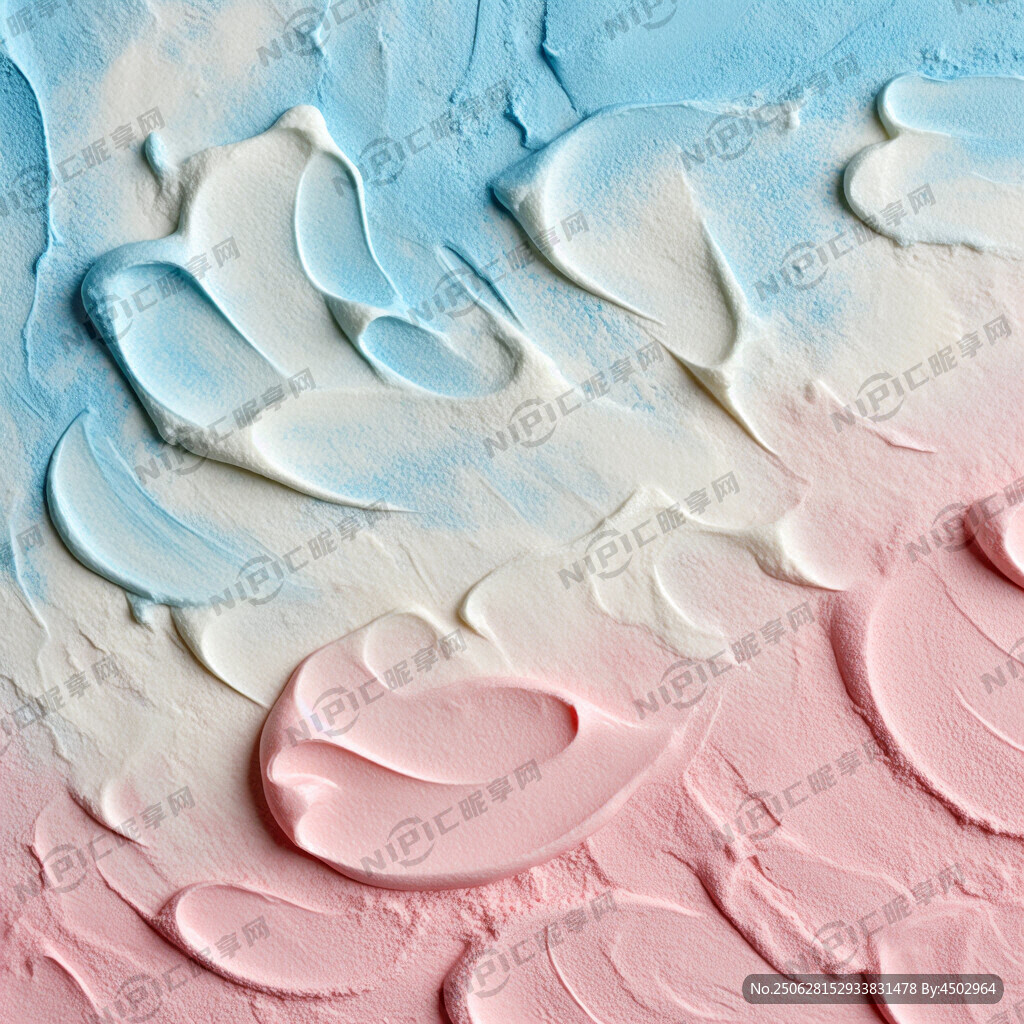 蓝白粉奶油质感纹理背景图图片