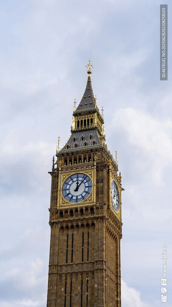 伦敦大本钟建筑景观