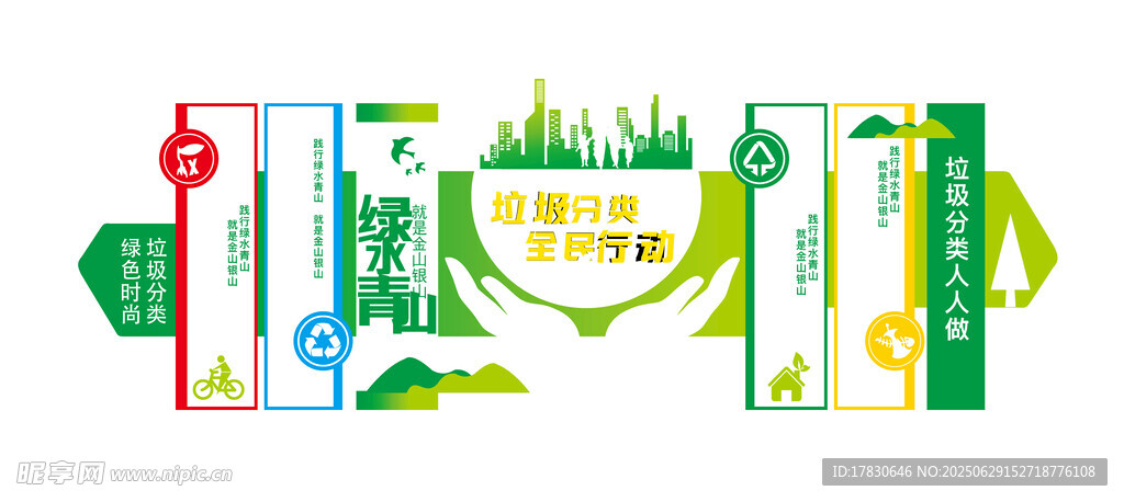 垃圾分类文化墙