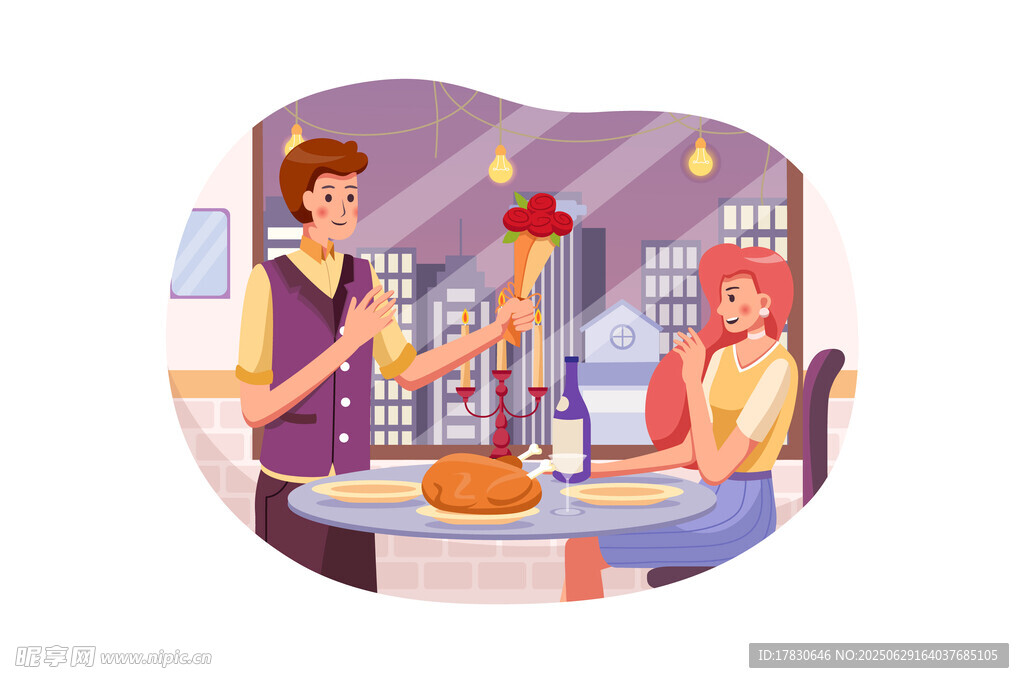 温馨家庭晚餐时刻