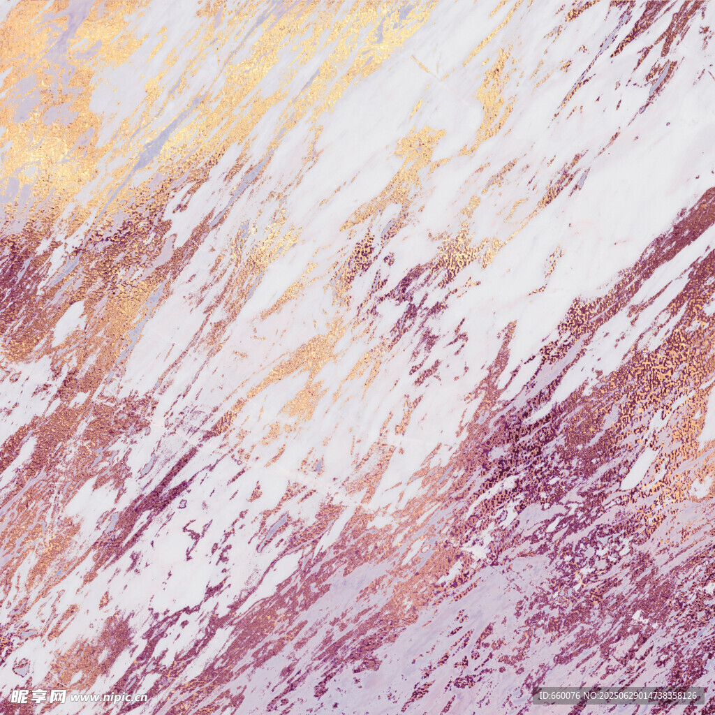 抽象多彩鎏金纹理背景图