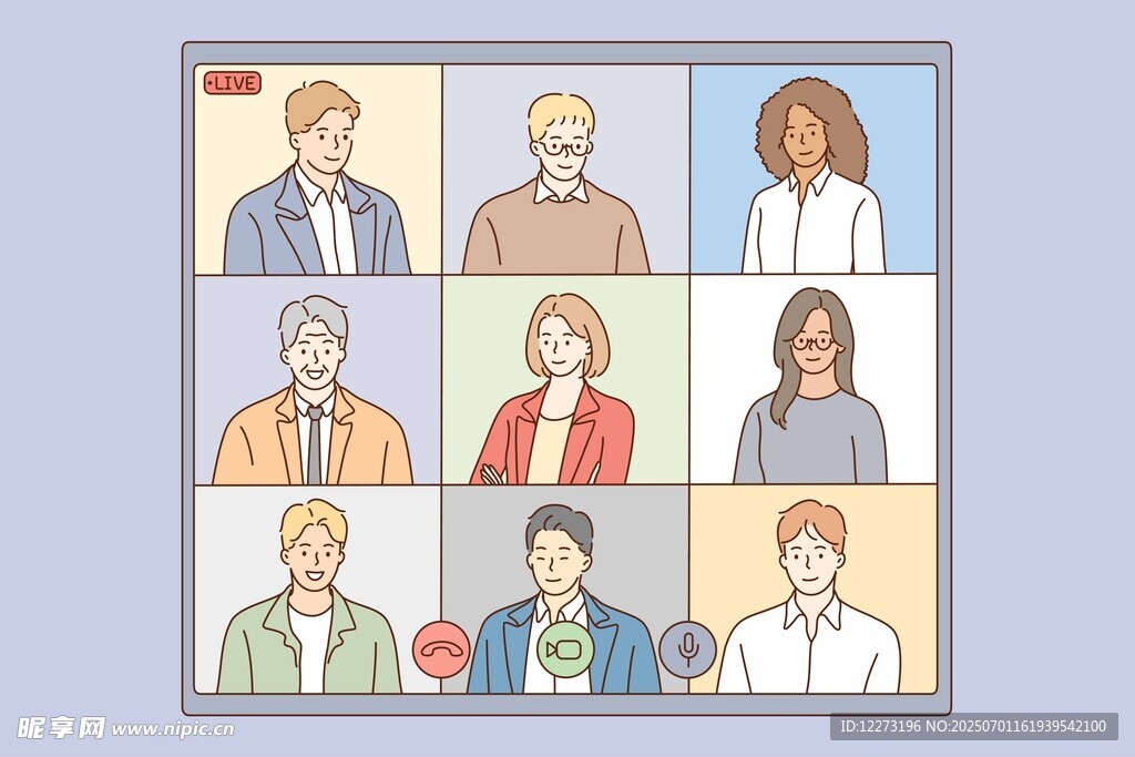 多样人物头像集合