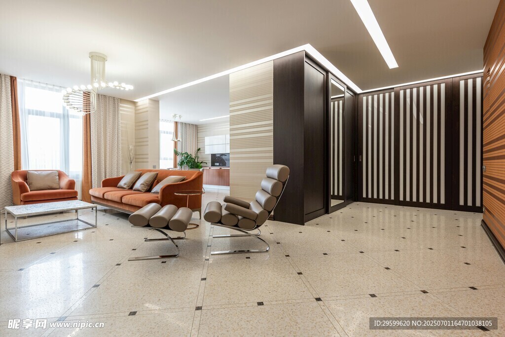 现代简约风格客厅空间