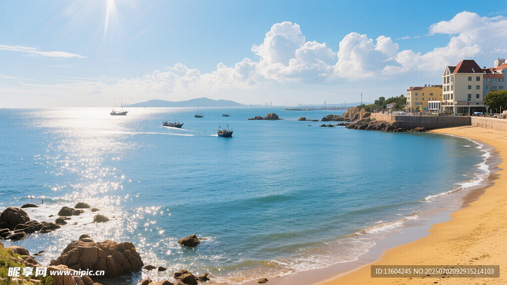 美丽海滨风光