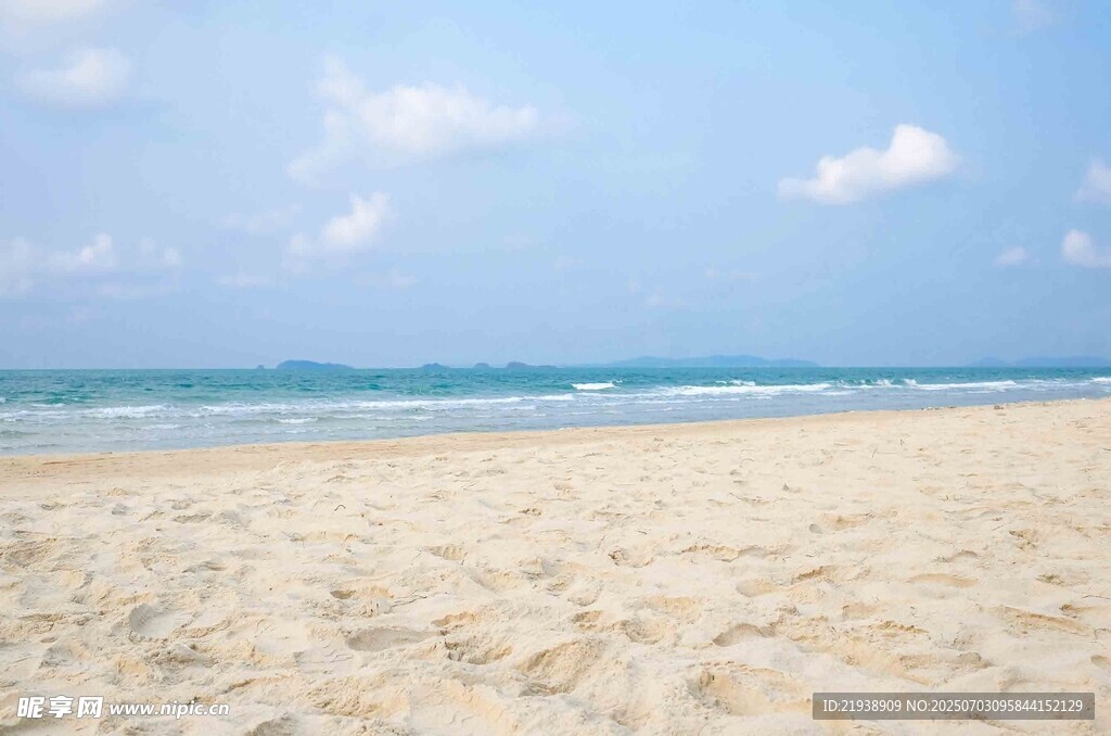 美丽沙滩海景