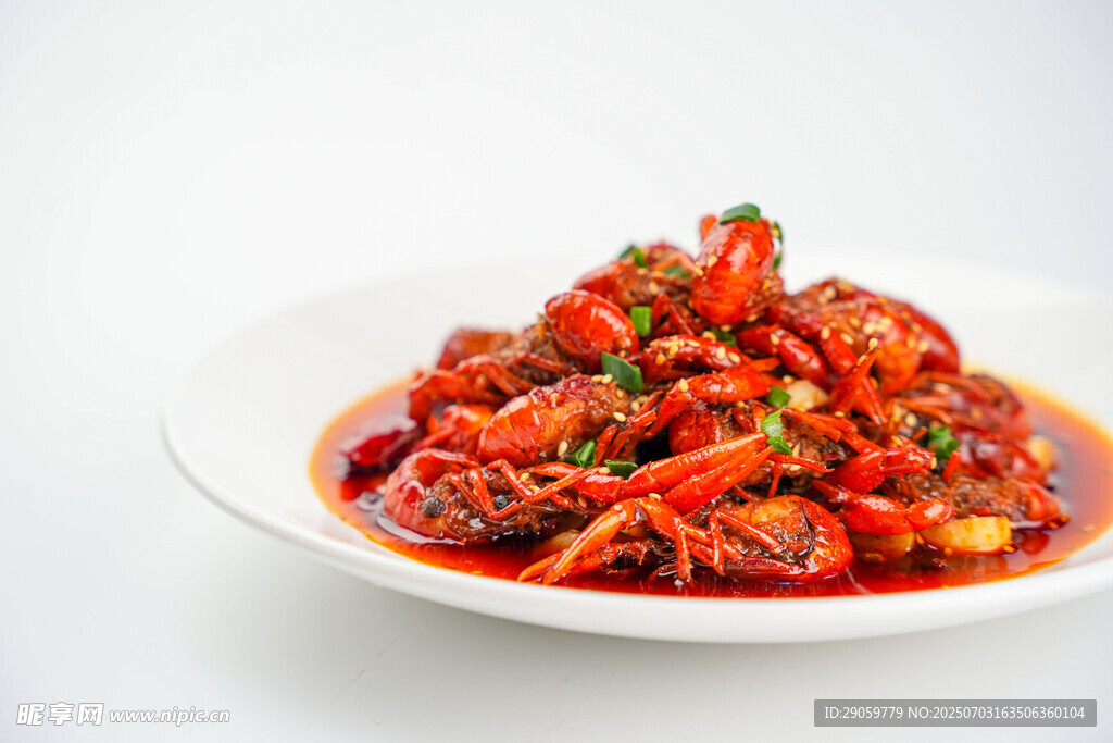 香辣可口的美味小龙虾