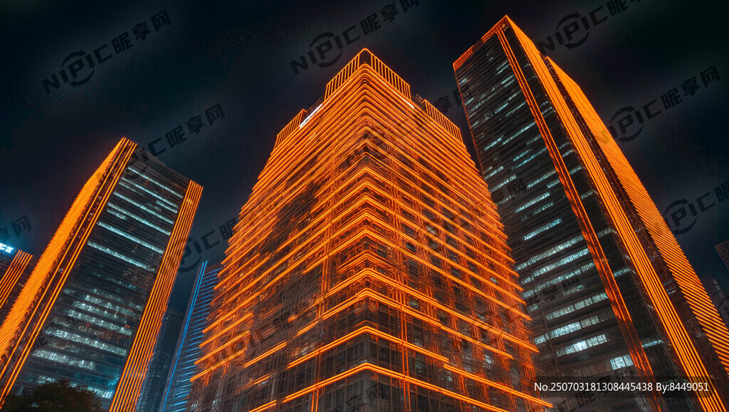 以绚丽的橙色灯光为主 炫目