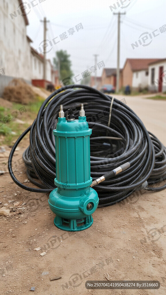 私自出售村集体潜水泵 电缆线