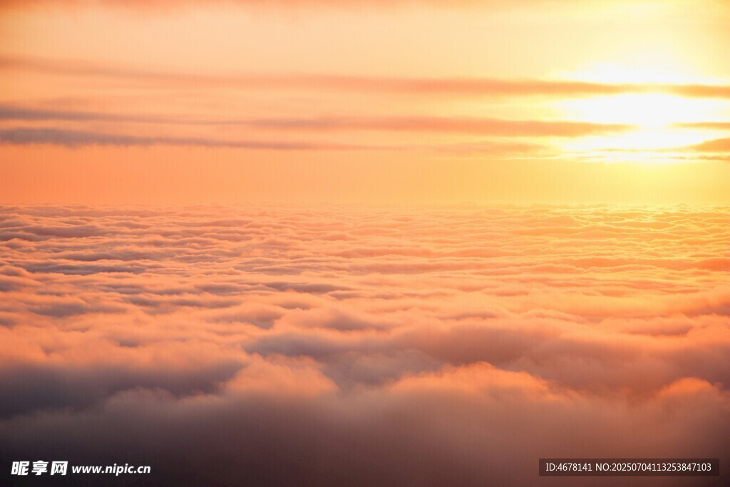 云海之上的壮丽日出