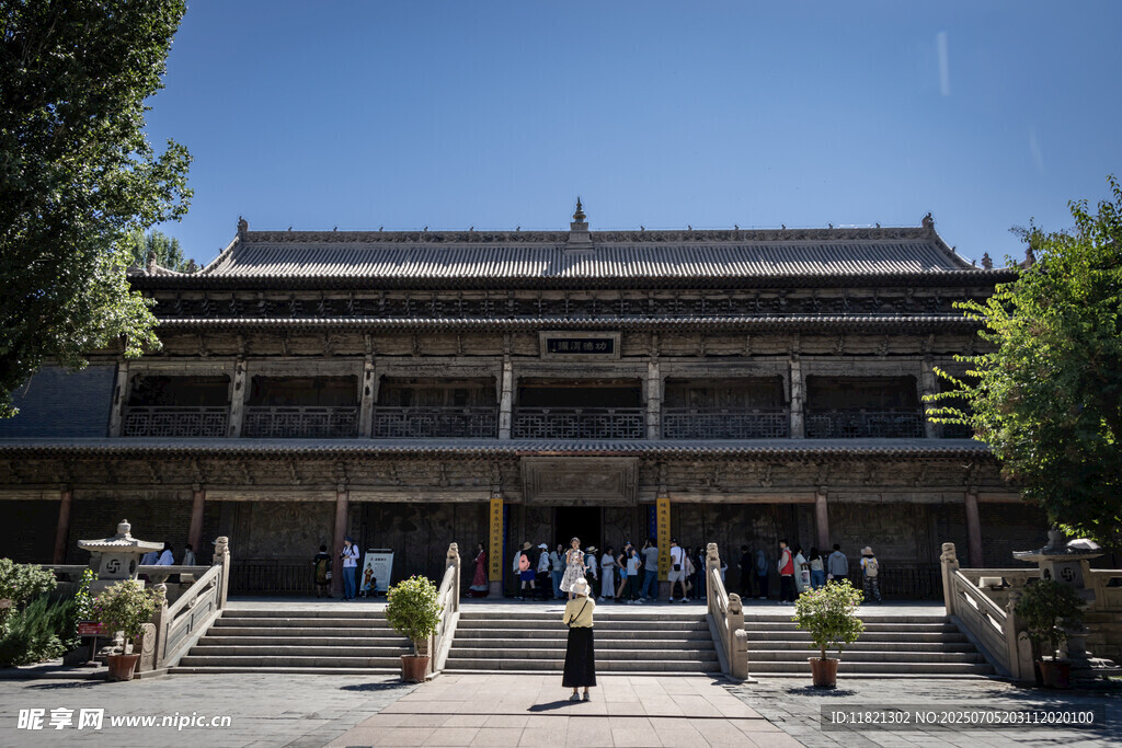 中式古建筑外观景致