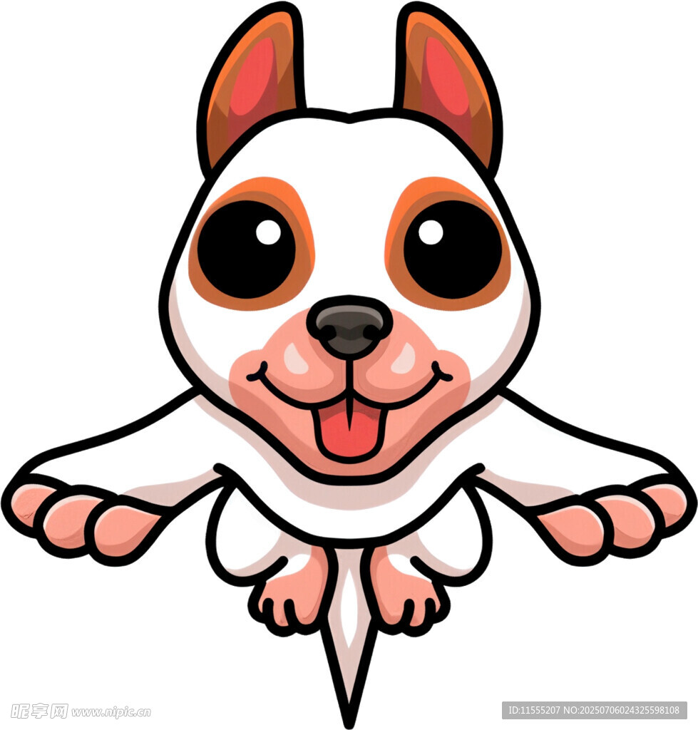 可爱小狗卡通形象