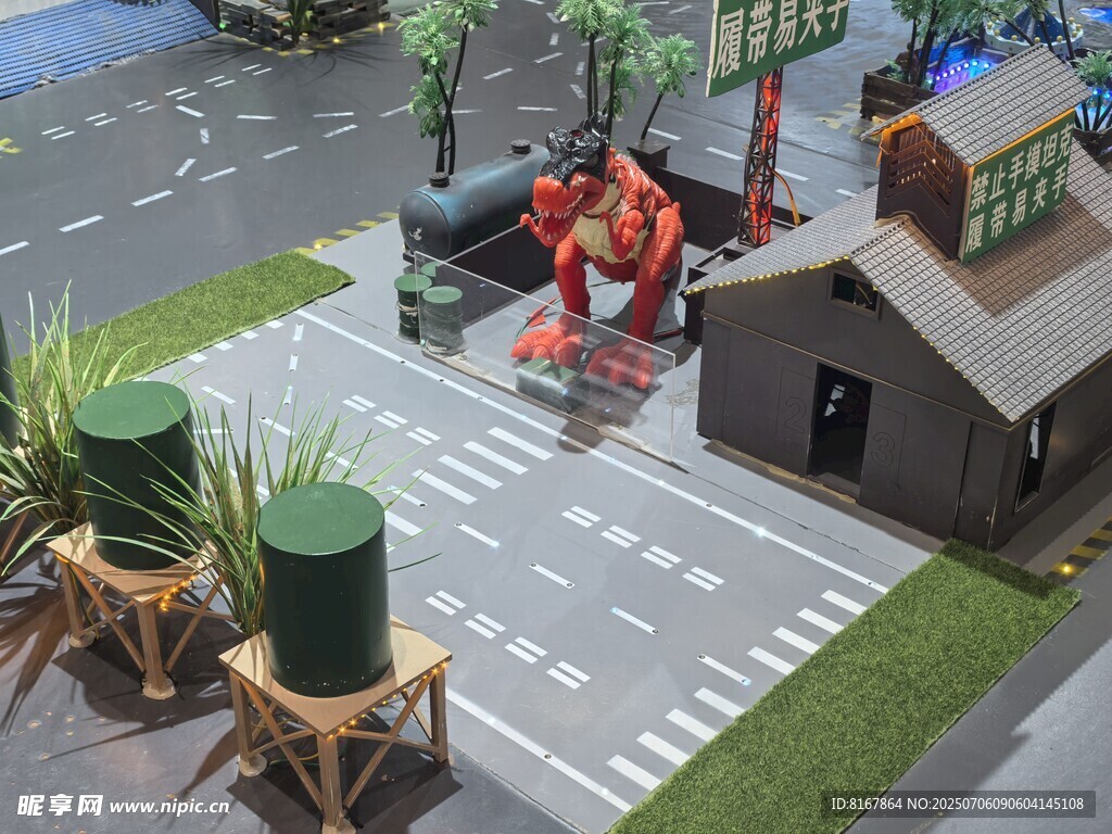 创意微缩景观模型场景