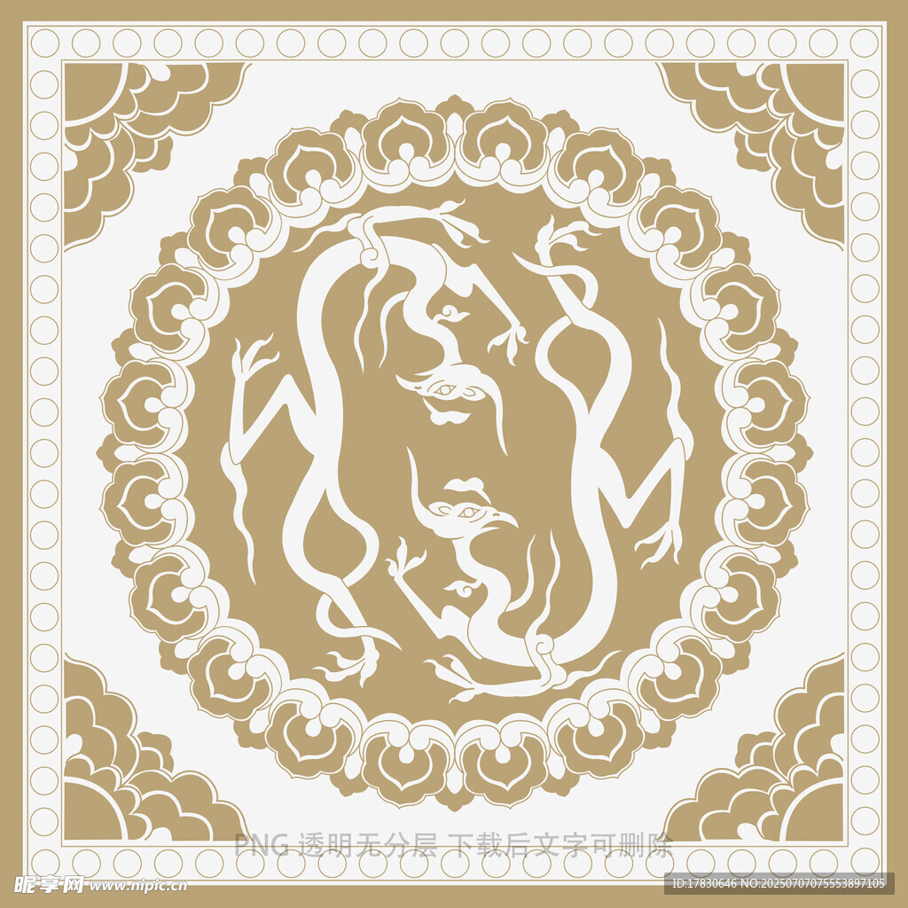 中式传统花纹图案设计