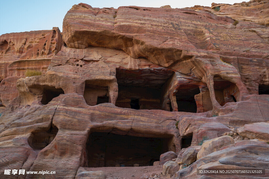 古城岩石建筑景观