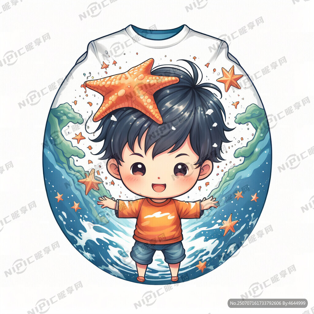 生成一个具有童话感和鲜艳色彩的