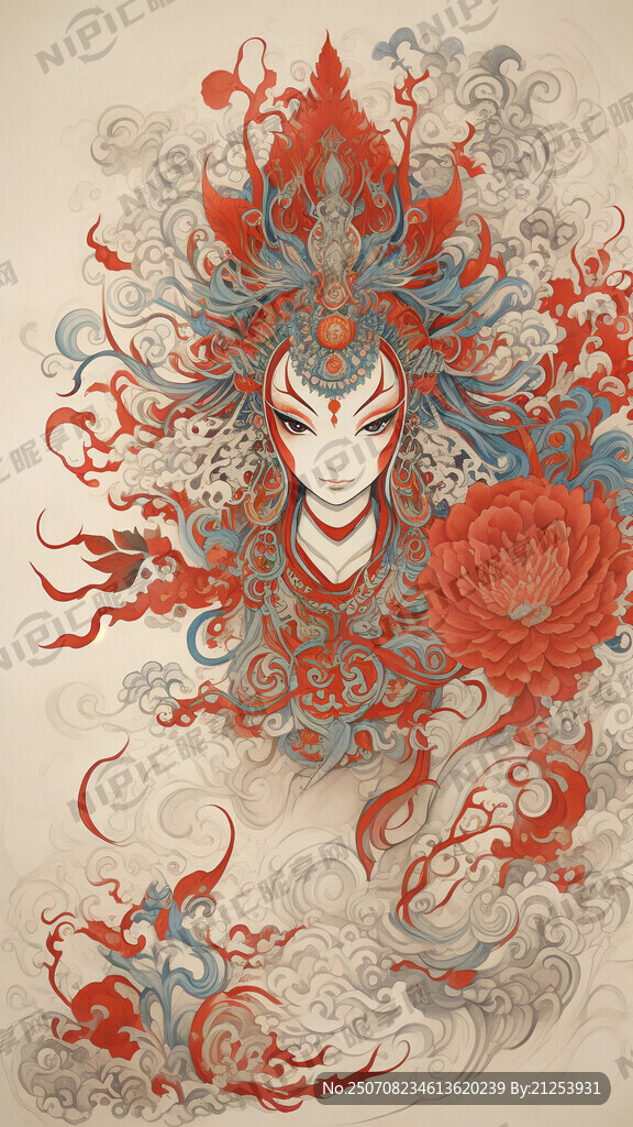 围栏图案融合民族文化与蒙古特色