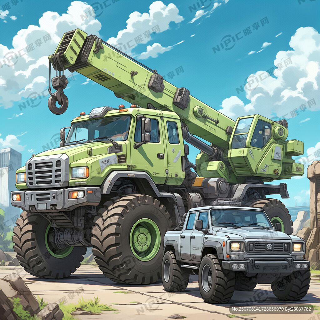 巨无霸 卡车汽车起重机