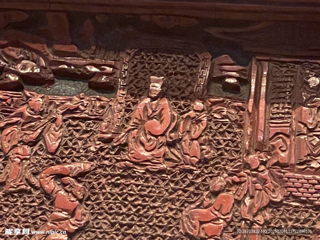 古代精美木雕艺术作品