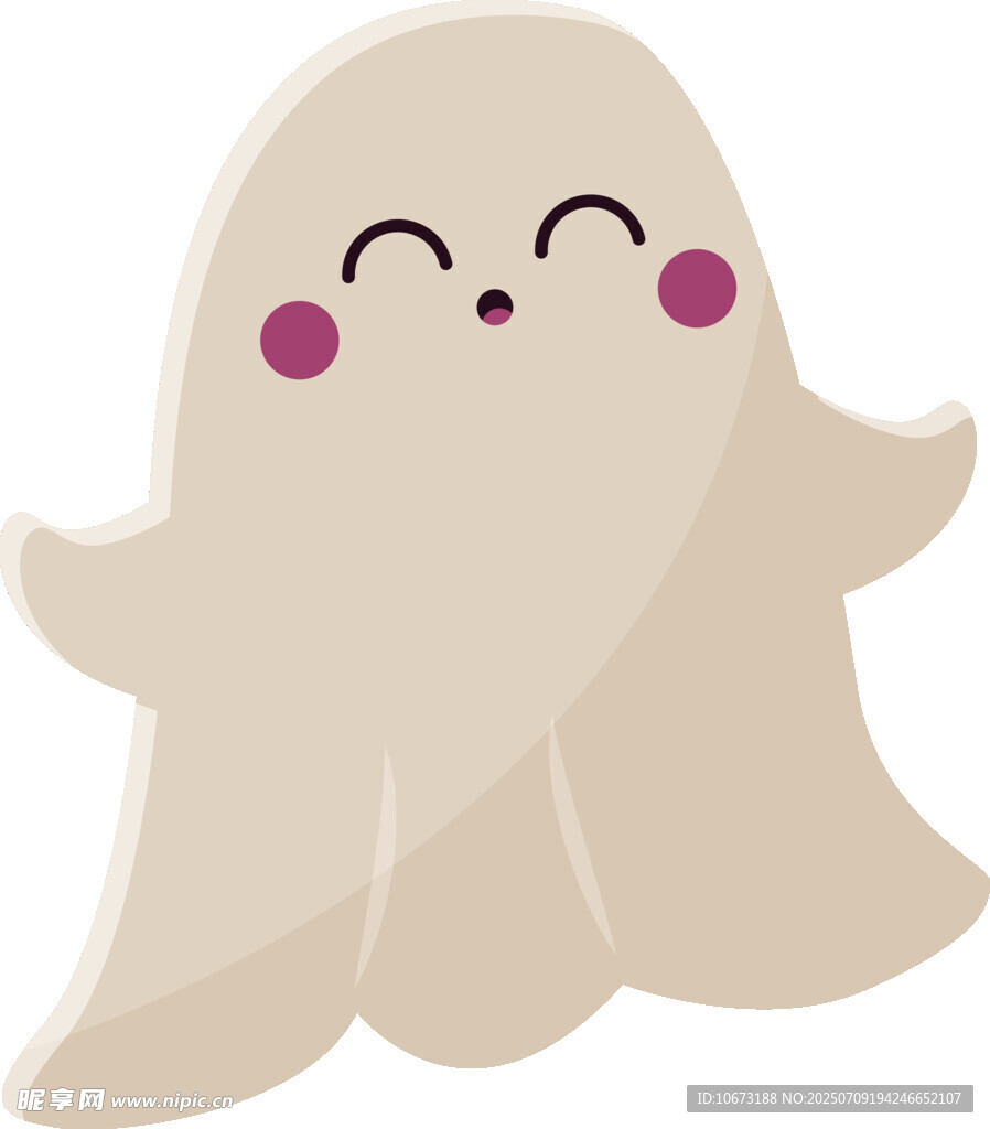 可爱幽灵卡通形象