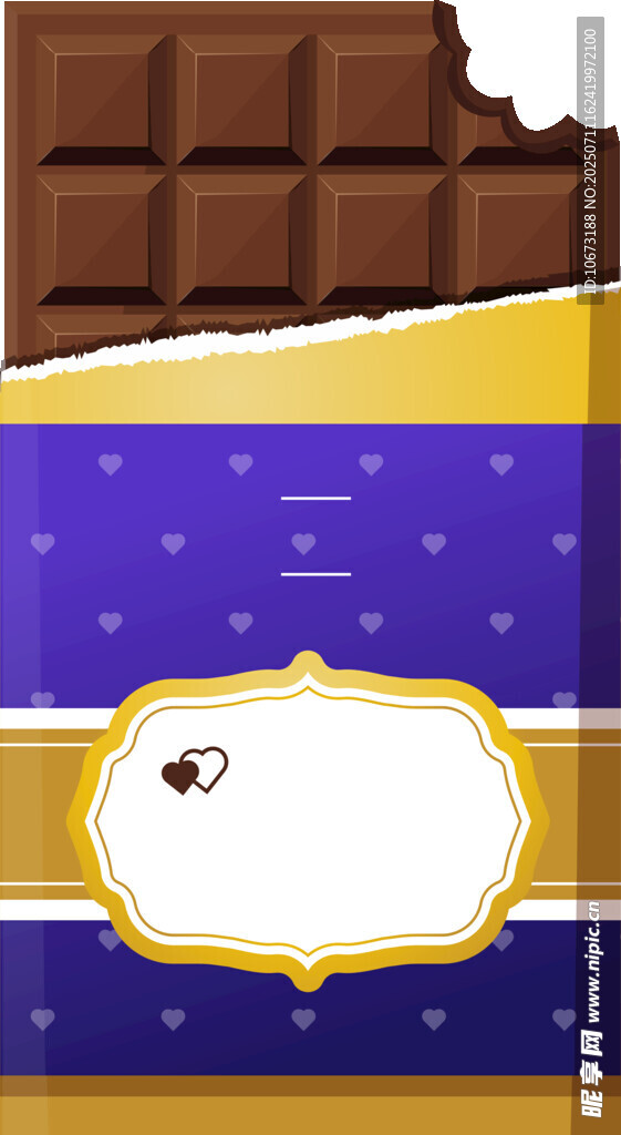 美味巧克力包装设计图