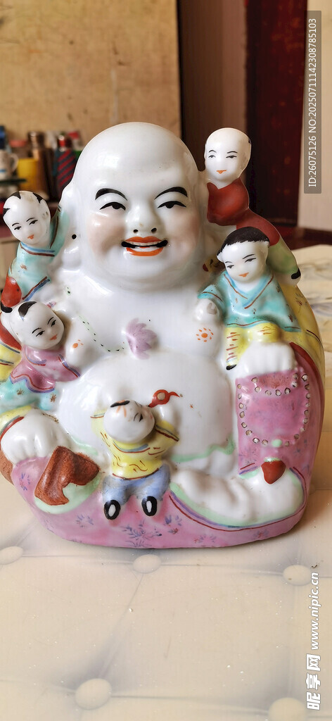 福禄寿三星陶瓷摆件