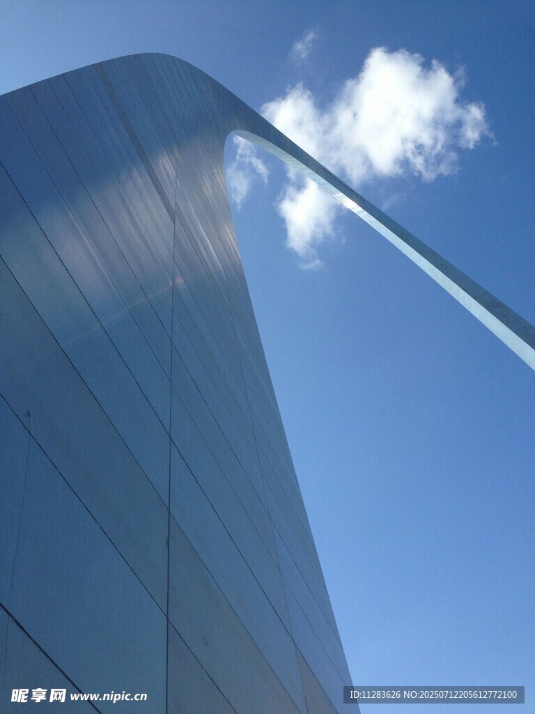 圣路易斯拱门建筑外观