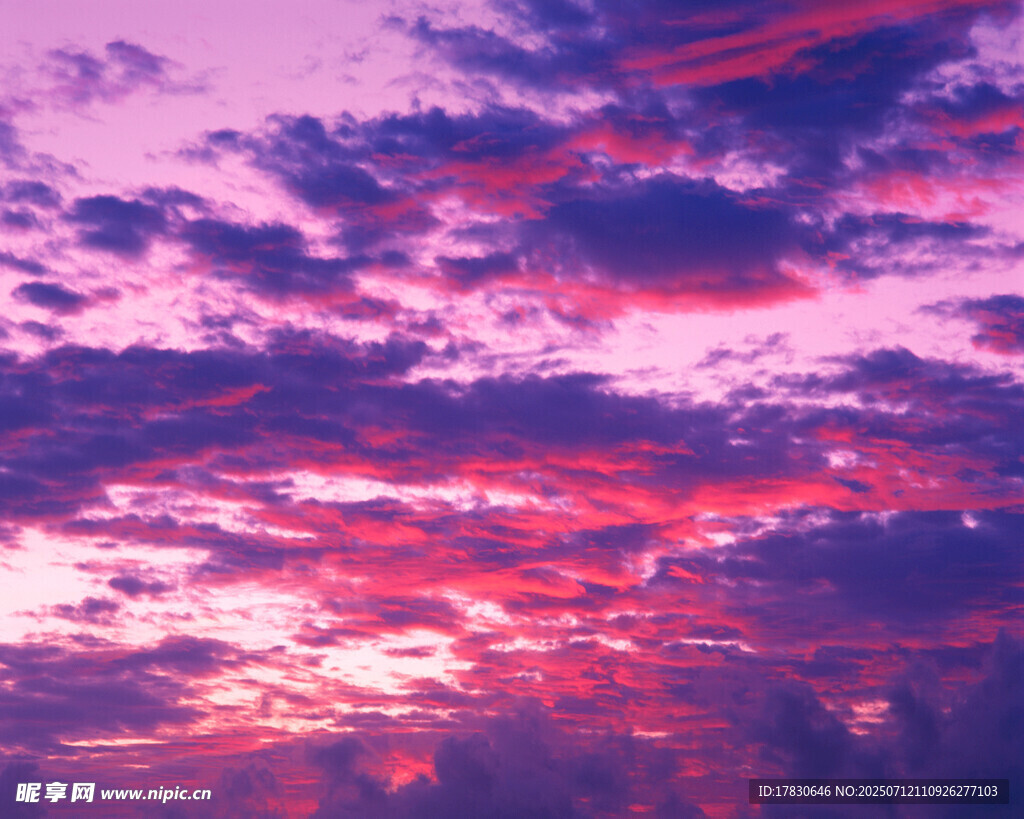绚丽多彩的梦幻天空