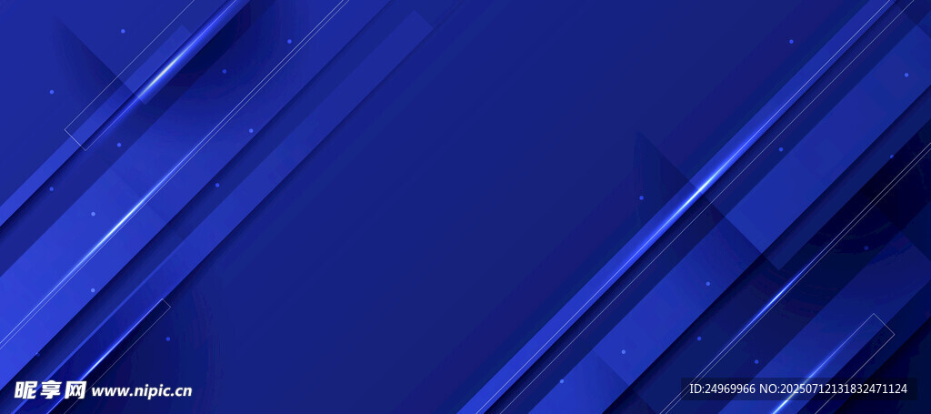蓝色动感线条背景图