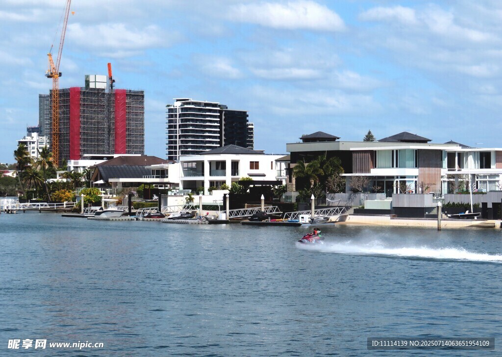 黄金海岸城市风景