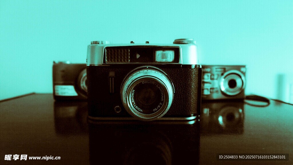 复古相机展示